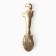 A spoon-hareman with a stone New Year's “good luck” for the New Year, 7 x 7 cm
