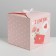 Gift folding box, packaging, “letter”, 18 x 18 x 18 cm