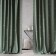 Set of curtains "Fito", size 2x150x270 cm, green color