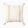 Pillowcase decorative Ethel Boho Line 45x45 cm, beige color, cotton