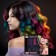 Loars for hair with a comb, set of 6 colors