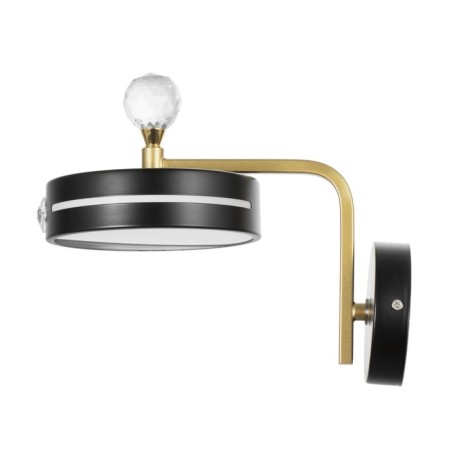 Sconces "Anteco" LED 12W 4000k Black 15x26x16cm-3
