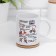 Sublimation mug "Daddy! The most beloved!" 320 ml, with application