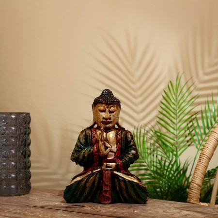 Souvenir "Buddha" Albezia 18x8x25 cm