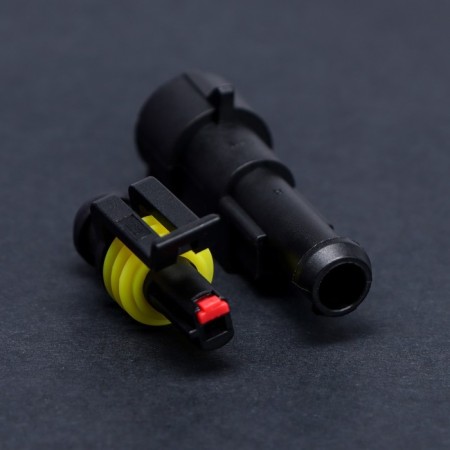 Car connector, hermetic plug-grin dj7011-1.5-11/21, 1 contact, set 5 pcs-1