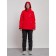 Ski costume female winter, size 46, red color