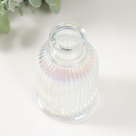 Diffuser for essential oils "Vertical" 90 ml transparent mother -of -pearl 5.5x5x9.5 cm-1