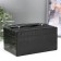 Casket to the leatherette to jewelry "Black gloss" 20x15x11 cm