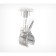 The holder of the plastic frame is universal, 5.5 × 5 × 12 cm, the color is transparent