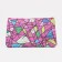 Cosmetic bag with lightning, pink/multi -colored color