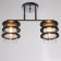 Chandelier 1998/2 E27 60W chrome 35x12x25 cm Bayerlux