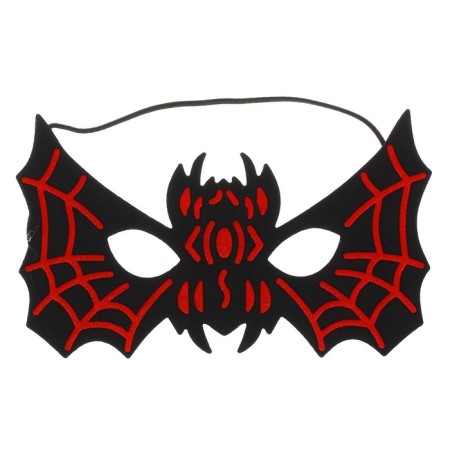 Mask "Bat", black and red color-1