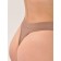 High landing panties Mirey, size 44, brown color
