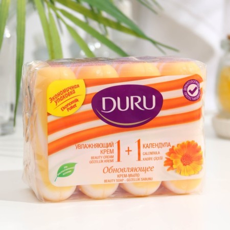 Cream-soap Duru 1+1 "calendula" 4*80 gr,