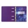 A notebook on the rings A5, 100 sheets in the Meshu Miumiu cage, the cover coated cardboard, matte lamination, foil embossing