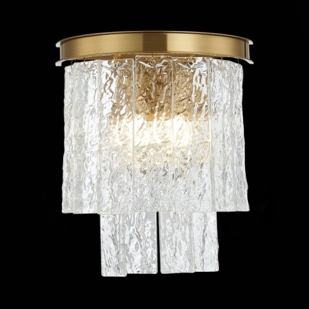 Sconces st. SL1230.301.02. Stabia. 2x60 watts, E14, 28x27 cm, brass color-1