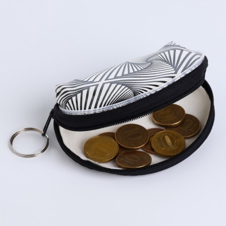 Monetnik's wallet with a zipper, color mix-4