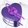Soap roses, purple and pink, set of 11 pcs.
