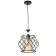 Bayerlux lamp "Kuara" E27 40W black 28x28x19-119 cm