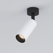 Lamp ceiling Elektrostandard, Diffe LED 8 W, 39x39x155 mm, IP20, white, black color