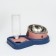 A stainless steel bowl with a 500 ml.