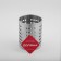 Stainless steel stand for the tablespoons of the Dolyan "India", 12 × 10 cm