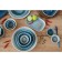Porcelain salad Magistro Ocean, 800 ml, blue color