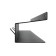 Ban holder, wall -mounted, with hooks, black