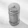 Solonka made of stainless steel "metallic", 120 ml, 4.3 × 8 cm, silver color