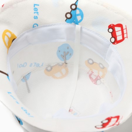 Panama Children's "Machine" Minaku, Milk color, river 48-3
