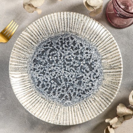 Dining Iris Blue, D = 26 cm