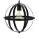 Bayerlux lamp "Laterna" 1xe27 40W black 33x33x100 cm.