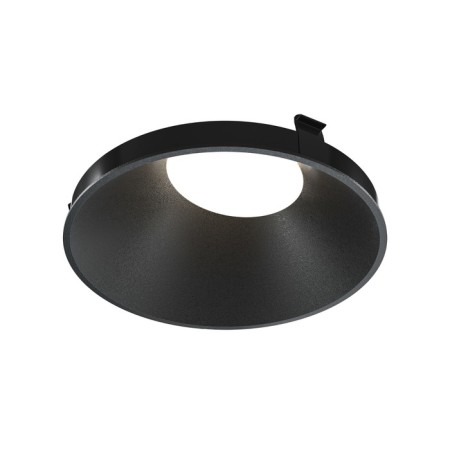 A decorative frame frame for the Wise series, 70x70x22.5 mm, black