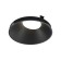 A decorative frame frame for the Wise series, 70x70x22.5 mm, black