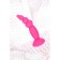 Anal plug A-Toys by Toyfa Hild, silicone, pink color, 11 cm