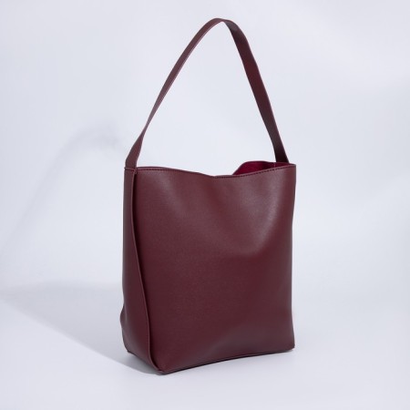Bag Female Tout on Magnet, Burgundy Color-1