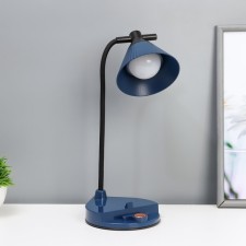 Parasol table lamp LED, from USB/AKB 6 W, Sensor 3000-6000 Blue 14x10x37 cm Risalux 1006342