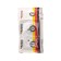 Double socket Kranz ceramics, without grounding, hidden installation, 10a, white KR-78-0219