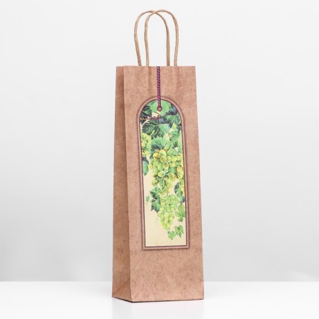 Gift package for a bottle "Graph" 12 x 36 x 8.5 cm