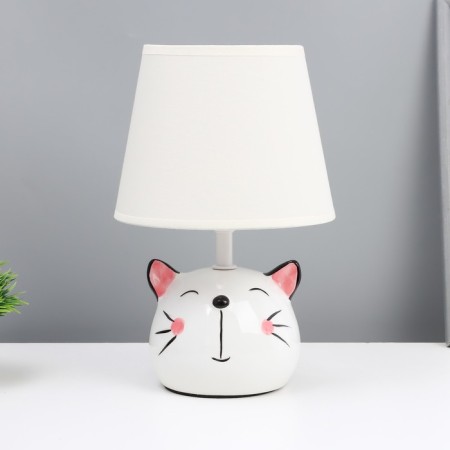 Board Lamp "Kitten" E14 40W white 17x17x27 cm Risalux