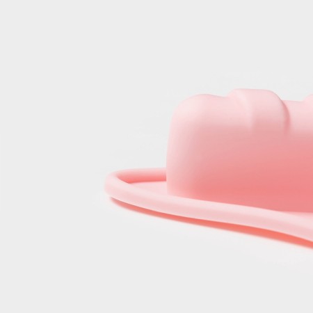 Baking form of the share "New Year's mood", silicone, 23 × 19 × 2.5 cm, 6 cells, pink color-3