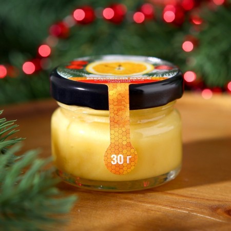 Honey mousse "watch", with orange zest, 30 g-2