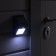 Garden lamp on a sunny battery with a motion sensor, invoice, 9.5 × 13 × 5 cm, 64 LED, glow white