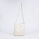 Bag Cross-Bodi with a zipper, white color