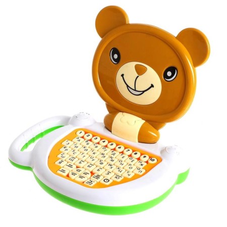 Training computer "Bear", sound, color brown-1