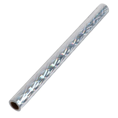 Self -adhesive film, holography, silver, 0.45 x 3 m, 3 μm-1
