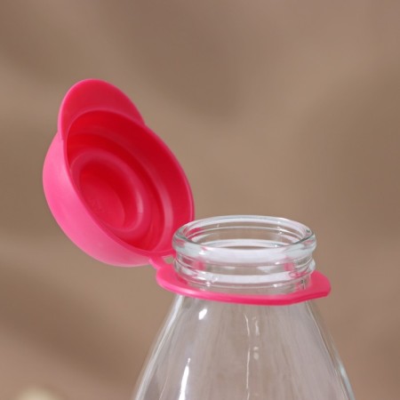 Black Herevin Milk Bottle, 1 L, 8.5 × 24.5 cm-3