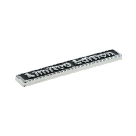 Limited Edition sticker, metal, 6.5 × 1cm, black-1