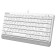 Keyboard A4Tech FSTYLER FKS11 White/Gray USB
