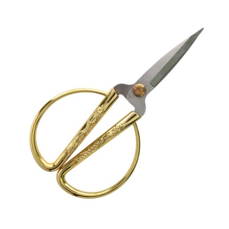 Scissors for needlework "Vintage", gold, 17x6 3/4-1